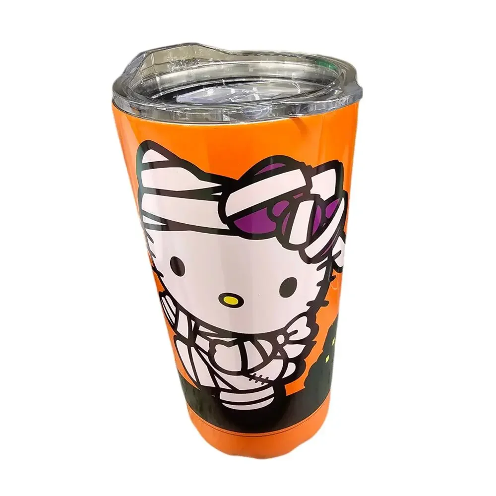 Hello‎ Kitty Halloween Mummy Insulated Tumbler Cup With Lid-TikTok Viral-New